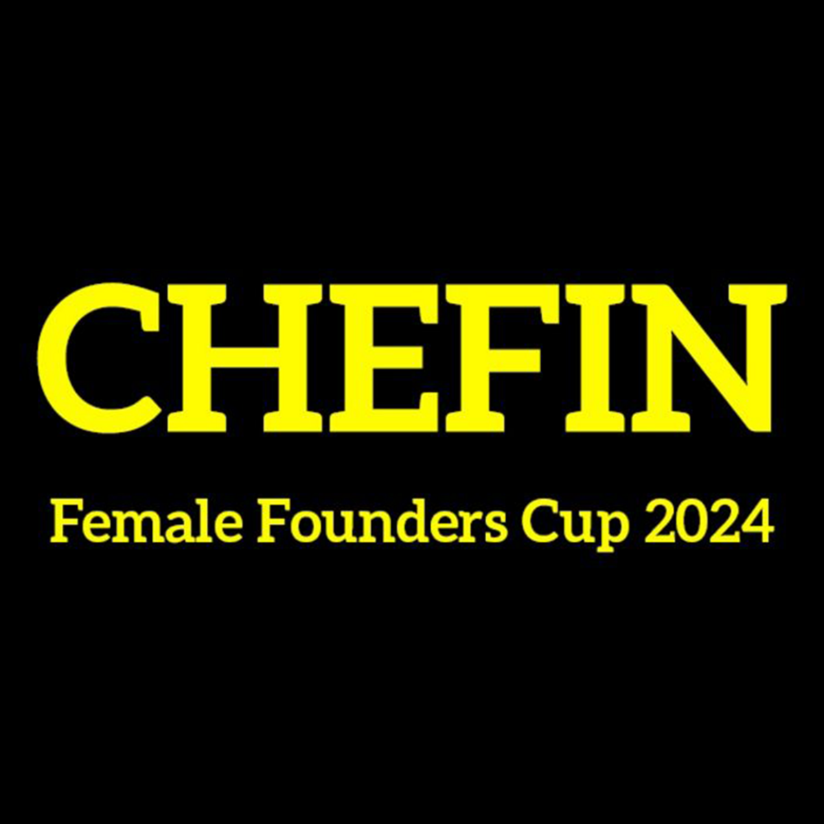 Key Visual Female Founders Cup 2024.