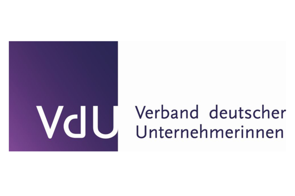 Logo VdU. Verband deutscher Unternehmerinnen. Bildrechte: VdU