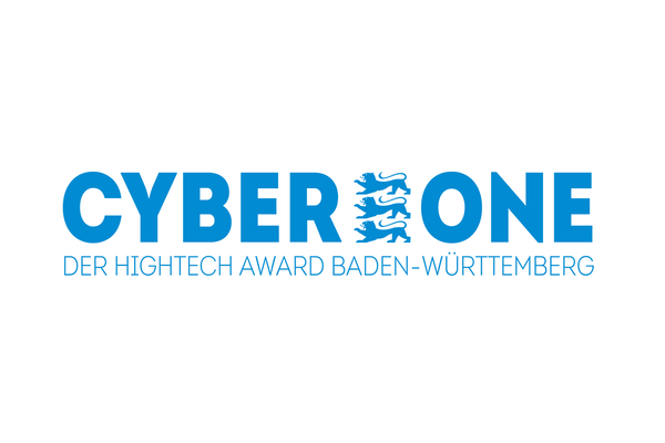 Logo CyberOne Hightech Award Baden-Württemberg. 