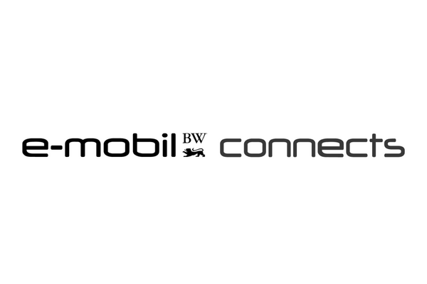 Logo der Veranstaltungsreihe e-mobil BW connects.