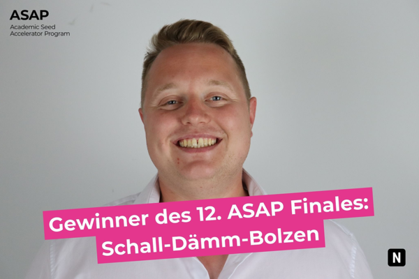 Siegerfoto Schall-Dämm-Bolzen ASAP Finale #12.