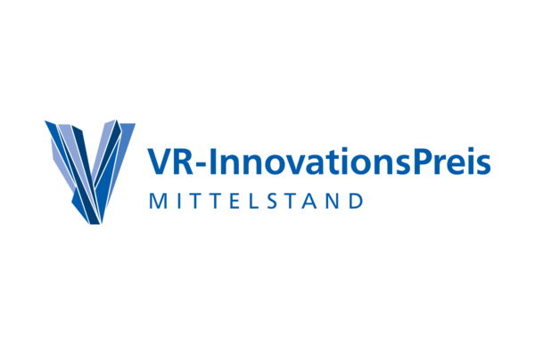 Logo des VR-InnovationsPreis Mittelstand der Volksbanken-Raiffeisenbanken in Baden-Württemberg.