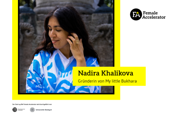 Nadira Khalikova. Gründerin von My little Bukhara.