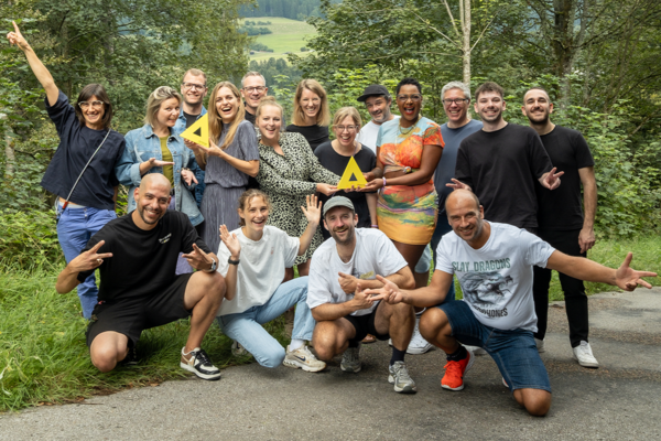 Gewinnerinnen und Gewinner des Wettbewerbs IDEENSTARK 2024. Bild: Angelika Graf.