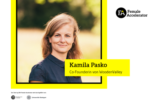 Kamila Pasko, Co-Founderin WoodenValley.