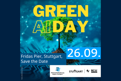 Veranstaltungshinweis Green AI Day am 26.09.2024.