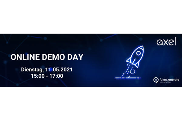 Einladung zum AXEL Demo Day am 11. Mai 2021.